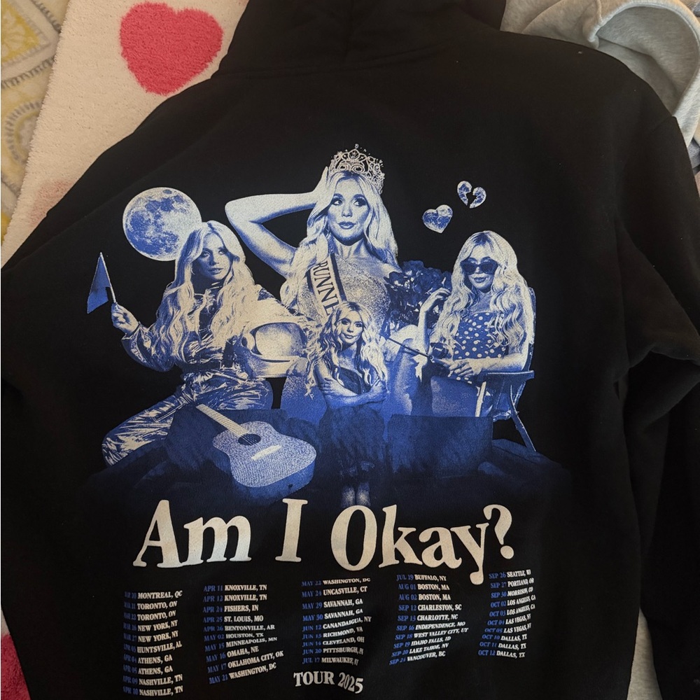 Megan Moroney 'Am I Okay?' Tour Sweatshirt
